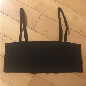 ** SOLD ** Black Strapless Bandeau